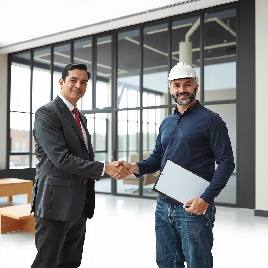 Final inspection and handover process